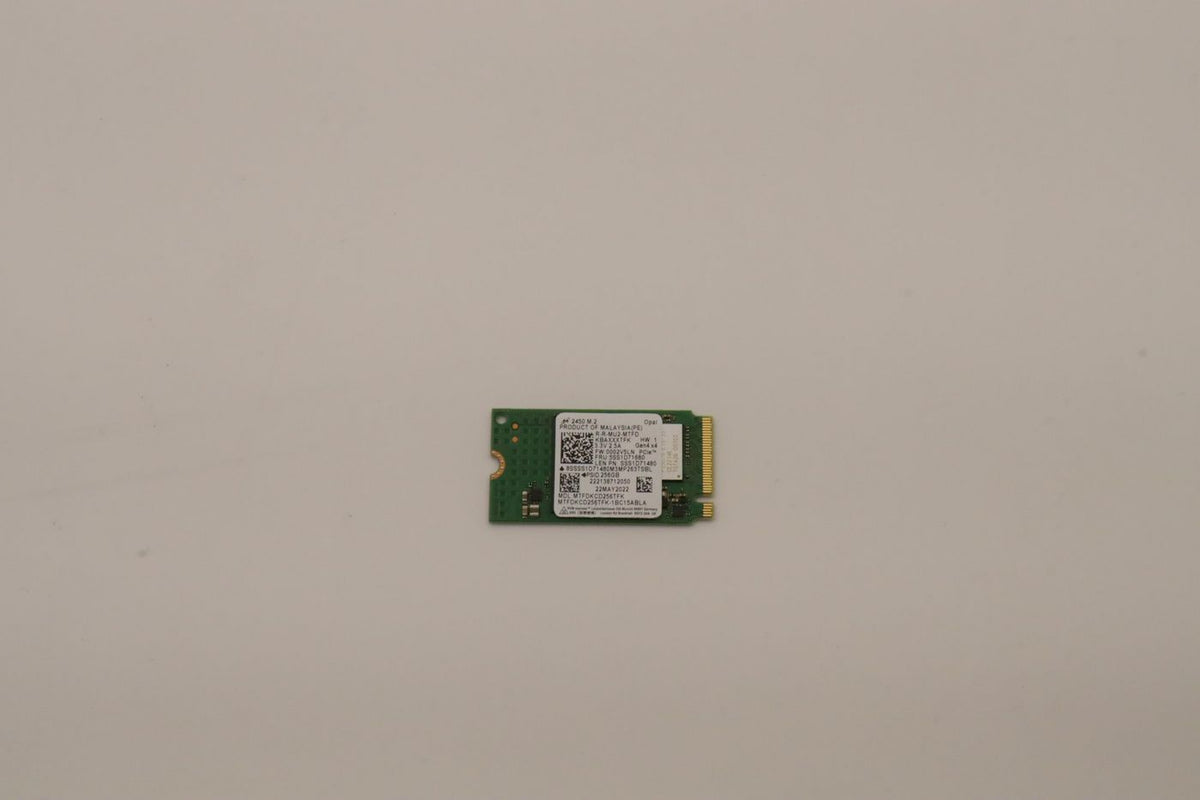Lenovo 256GB M.2 2242 PCIe 4.0 NVMe 5SS1D71680