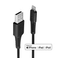 Lindy 31319 cable de conector Lightning 0,5 m Negro