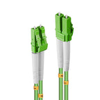 Lindy 46314 Cable de fibra óptica e InfiniBand 10 m LC Verde