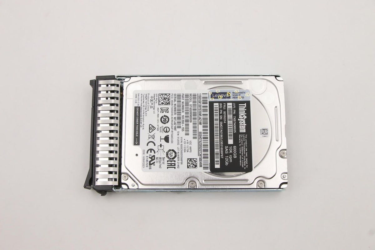 Lenovo ThinkSystem 2.5" 600GB 10K 00YK014
