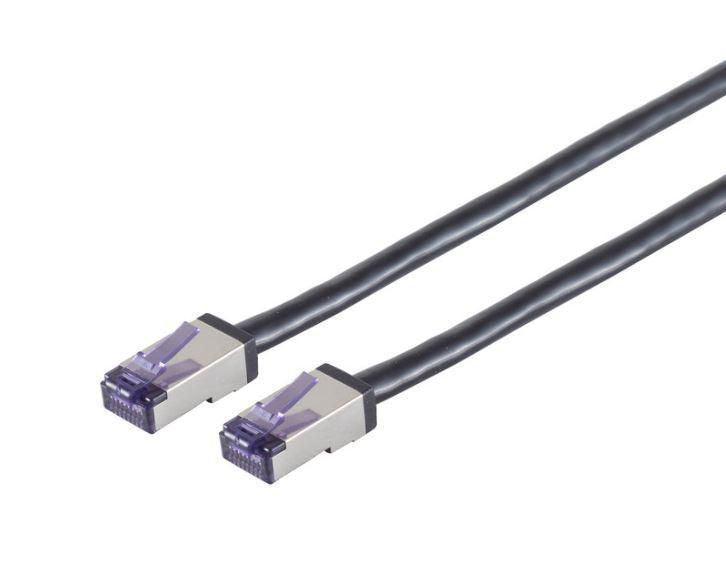 Lanview LVN-CAT6A-FLEX-30M cable de red Negro S/FTP (S-STP) Alrededor
