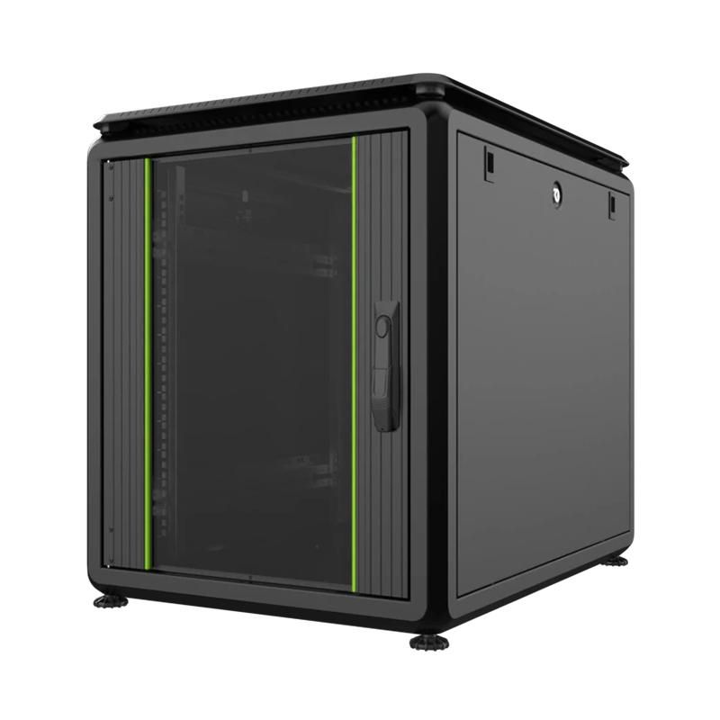 Lanview RDL12U68BL armario rack 12U Rack o bastidor independiente Negro