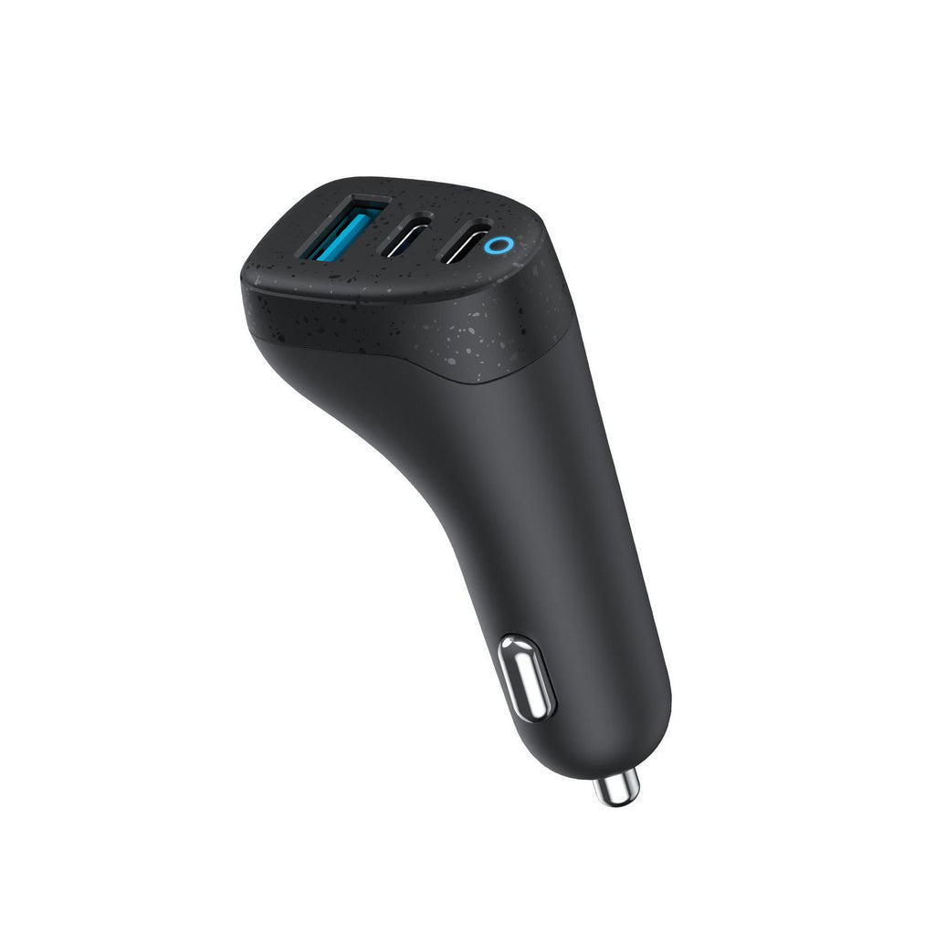 eSTUFF ES631035 cargador de dispositivo móvil Teléfono móvil Negro Encendedor de cigarrillos Carga rápida Auto