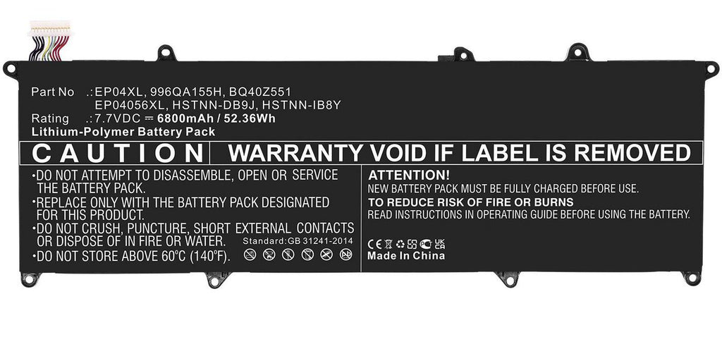 CoreParts MBXHP-BA0294 refacción para laptop Batería