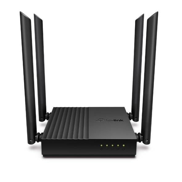 TP-Link Archer C64 router inalámbrico Gigabit Ethernet Doble banda (2,4 GHz / 5 GHz) Negro