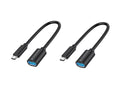 Conceptronic ABBY11B cable USB USB 3.2 Gen 1 (3.1 Gen 1) 0,2 m USB C USB A 5 Gbit/s Negro