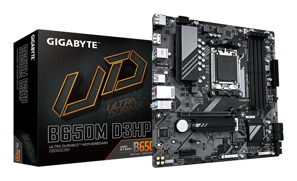 GIGABYTE B650M D3HP placa base AMD B650 Zócalo AM5 micro ATX