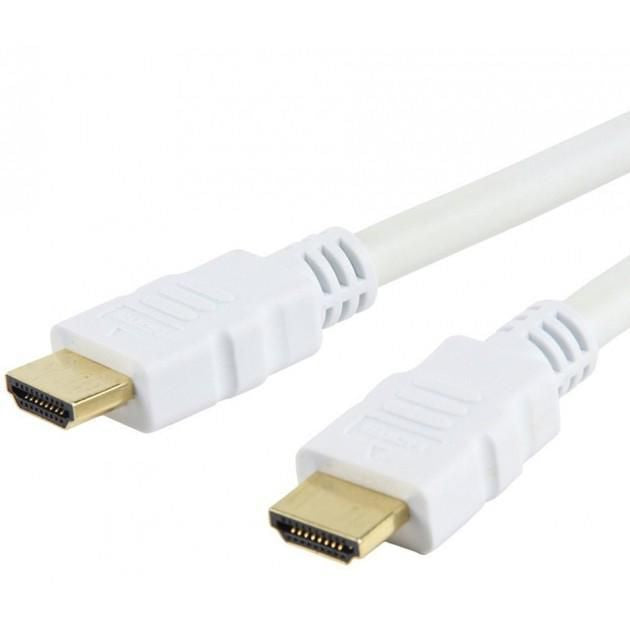 Techly ICOC-HDMI-4-010WH cable HDMI 1 m HDMI tipo A (Estándar) Blanco