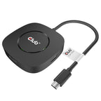 CLUB3D CSV-1550 base para portátil y replicador de puertos Alámbrico USB 3.2 Gen 1 (3.1 Gen 1) Type-C Negro