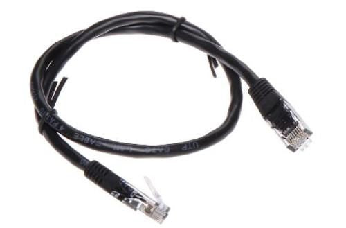 GO RJ45/6/0.5-BLACK PATCH CORD GO PATCH0.5B