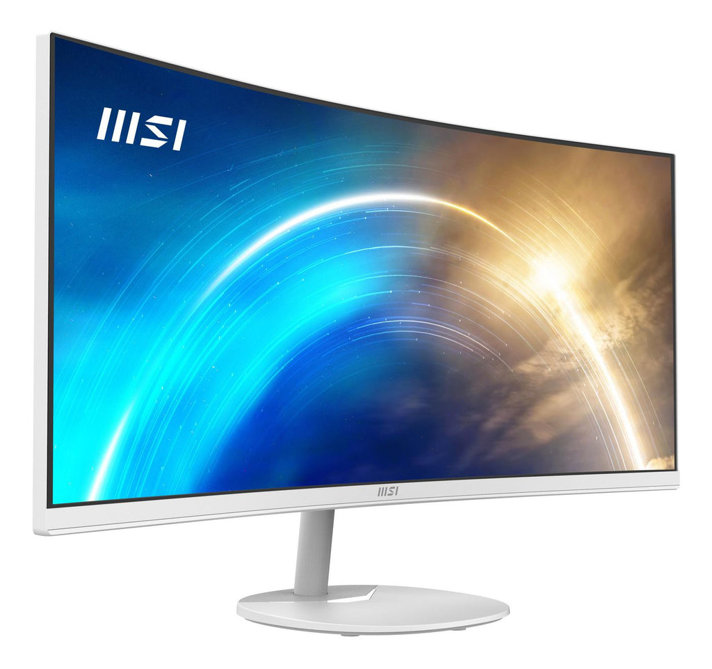 MSI Pro MP341CQW pantalla para PC 86,4 cm (34") 3440 x 1440 Pixeles UltraWide Quad HD Blanco