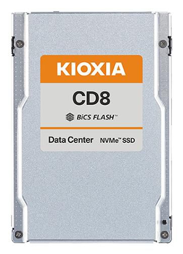 Kioxia SSD CD8-V 3.2TB U.2 (15mm) NVMe Gen4 SIE Mix Use DWPD 3 | KCD8XVUG3T20