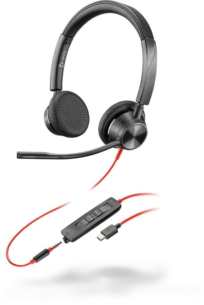 Poly Blackwire 3325 Microsoft 214017-101