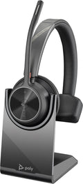 Auricular Inalámbrico Poly Voyager 4310 para Microsoft Teams + Adaptador BT700/ con Micrófono/ Bluetooth/ Negro