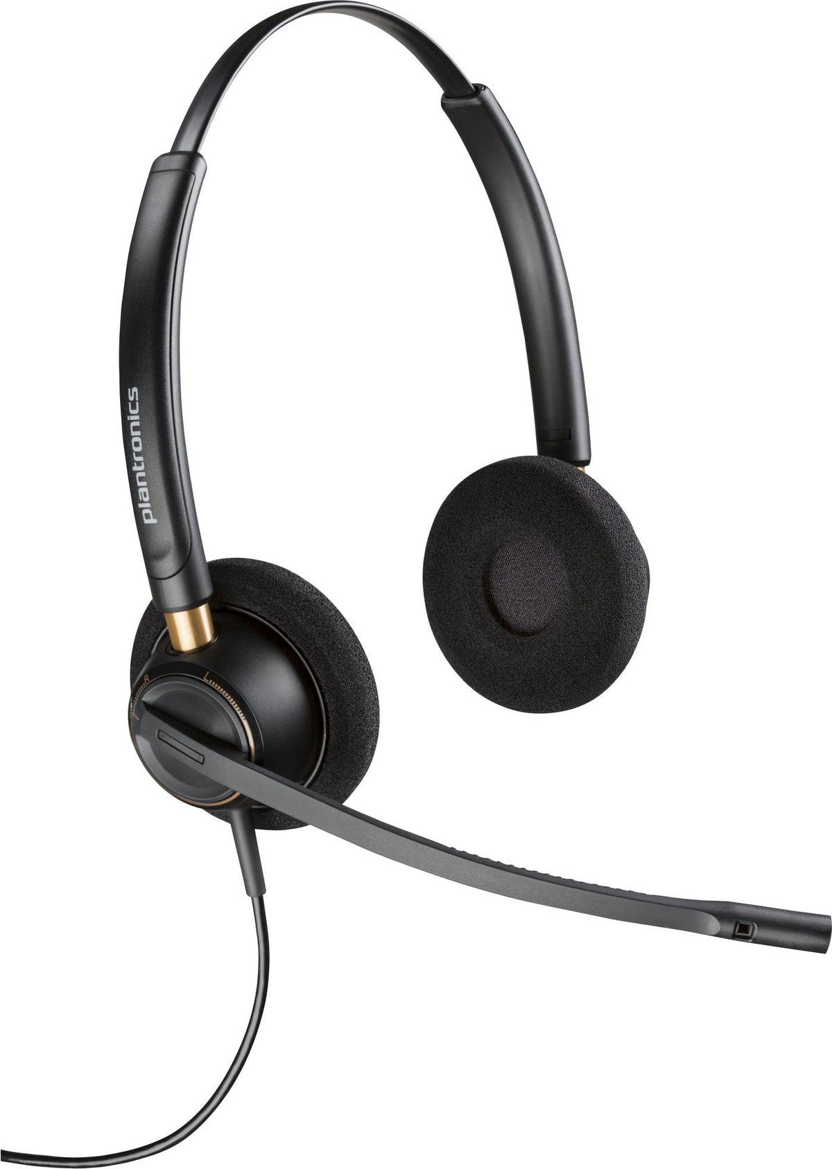 Auriculares Poly EncorePro 520/ con Micrófono/ QD/ Negros