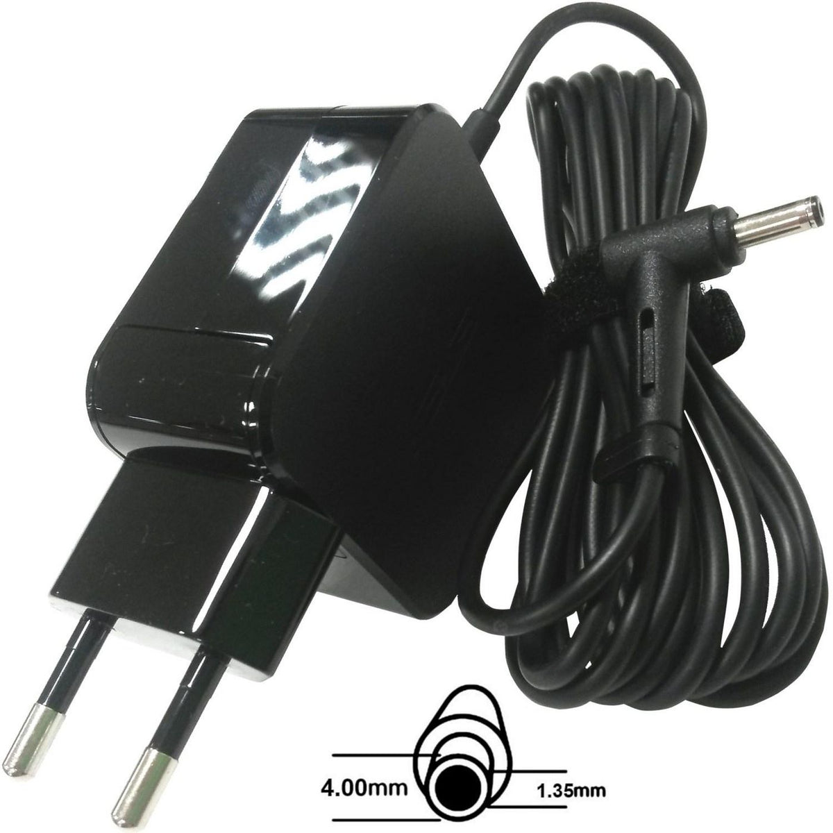 ASUS 33W19V Portátil Negro Corriente alterna Interior