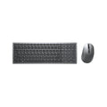 DELL KM7120W teclado Ratón incluido Oficina RF Wireless + Bluetooth QWERTZ Checa, Eslovaco Gris, Titanio