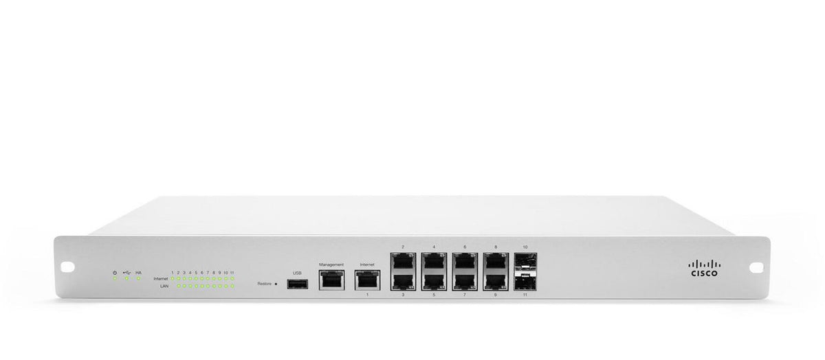 Cisco Meraki Mx100 Cloud Managed MX100-HW-RFB – Reacondicionado