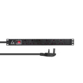 Lanview LVR-3MUK-SW-UK6 unidad de distribución de energía (PDU) 6 salidas AC 1U Negro