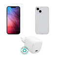 eSTUFF ES-KIT-IPH14 cargador de dispositivo móvil Teléfono móvil Transparente, Blanco Corriente alterna Interior