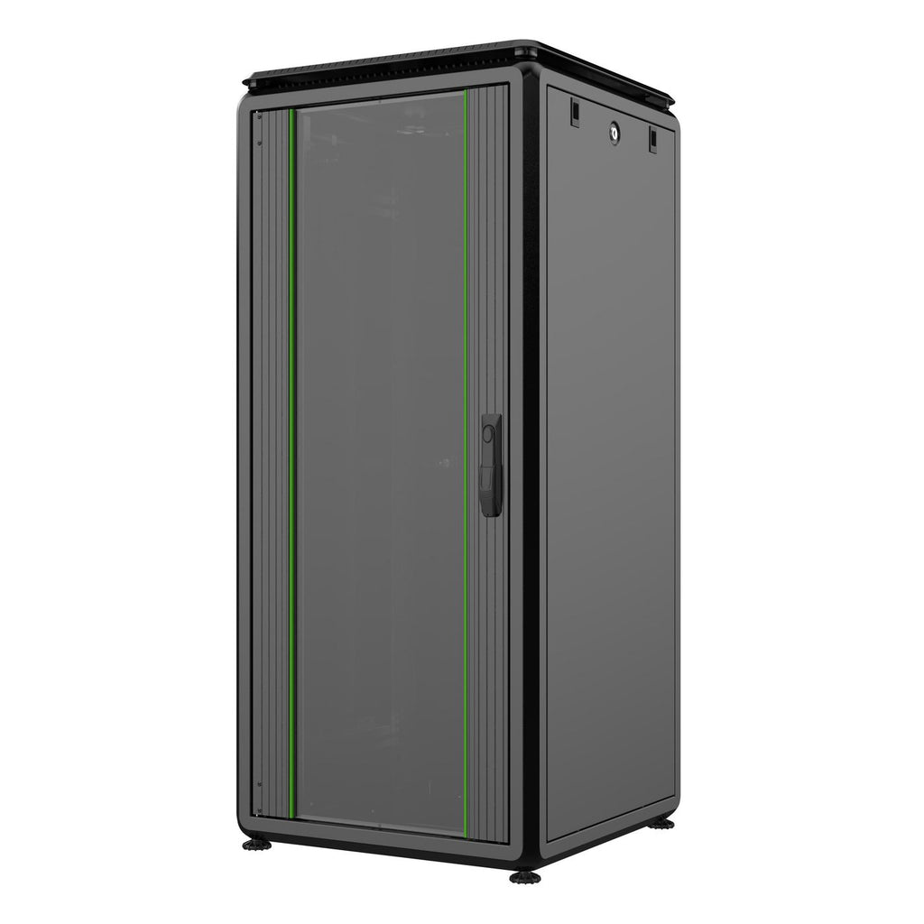 Lanview RDL26U66BL armario rack 26U Rack o bastidor independiente Negro