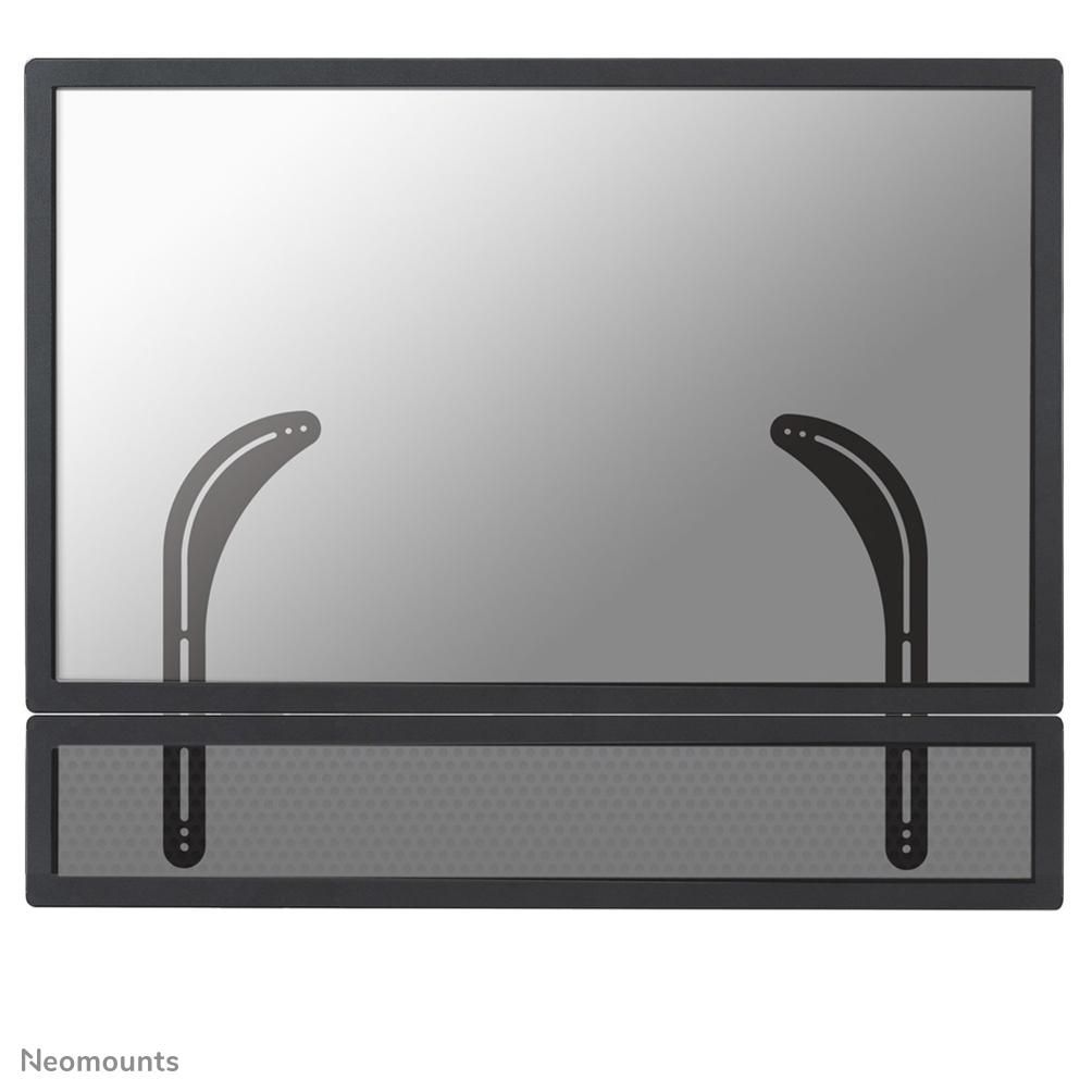 Neomounts NS-SB100 soporte de altavoz Pared Acero Negro
