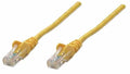 Intellinet 325165 cable de red Amarillo 0,45 m Cat5e U/UTP (UTP)