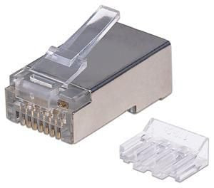 Intellinet 790505 conector RJ45 Gris