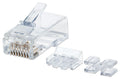 Intellinet 790536 conector RJ45 Transparente