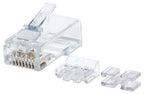 Intellinet 790536 conector RJ45 Transparente