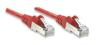 Intellinet 30m Cat6 UTP cable de red Rojo