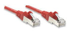 Intellinet 30m Cat6 UTP cable de red Rojo