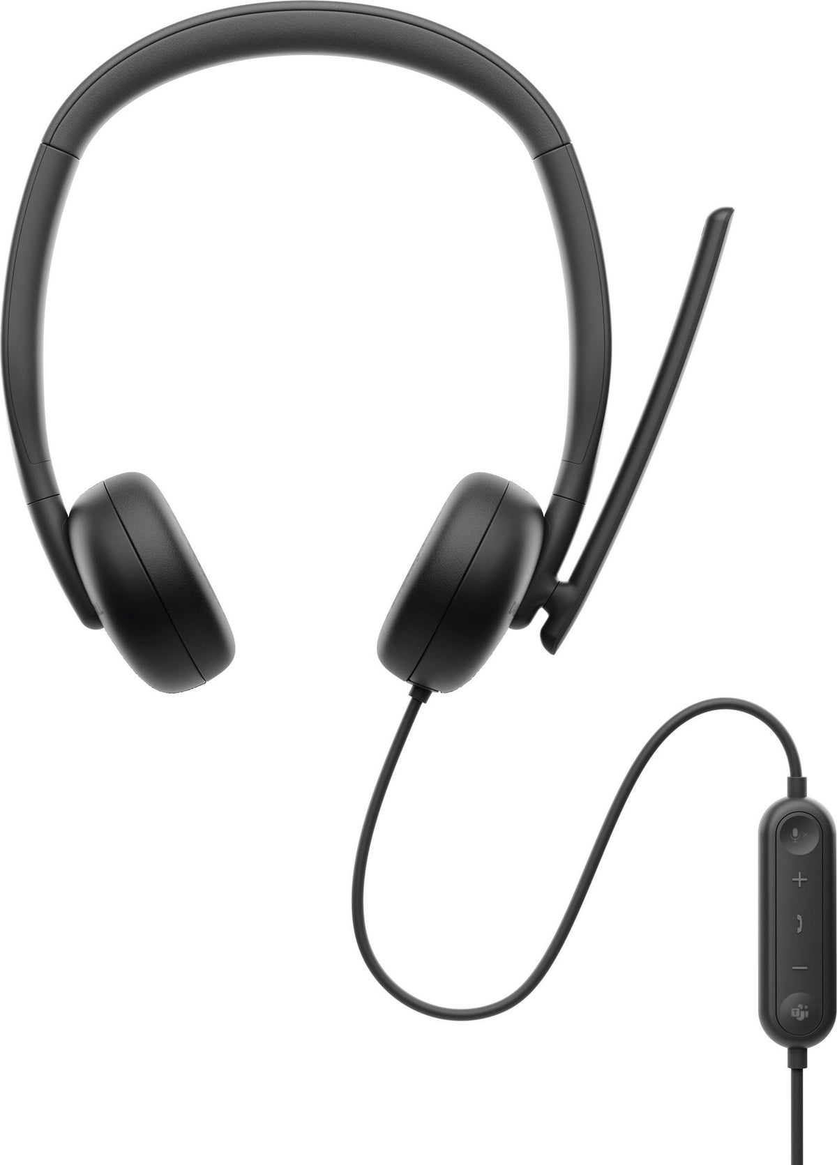 DELL WH3024 Alámbrico Diadema Oficina/Centro de llamadas USB Tipo C Negro