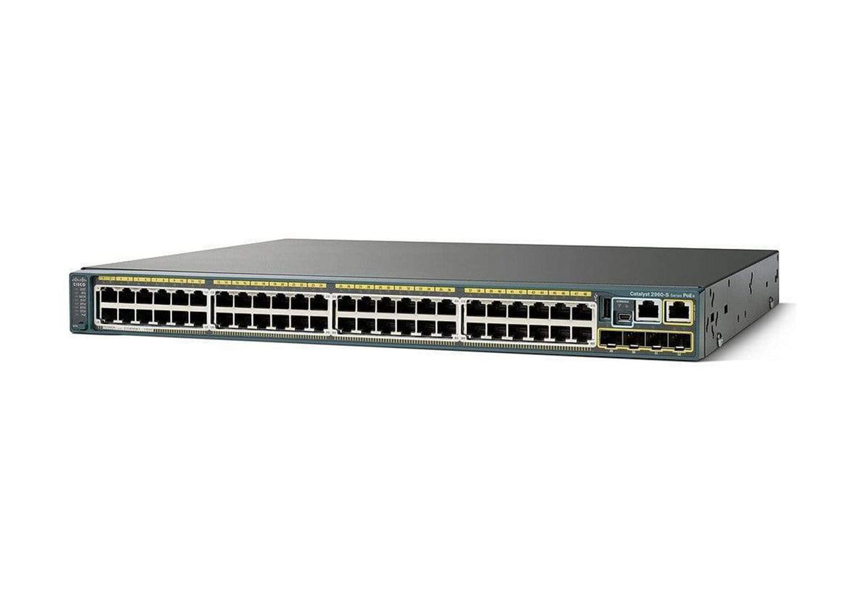 Cisco Catalyst 2960-X 48 Gige WS-C2960X-48TD-L-RFB – Reacondicionado