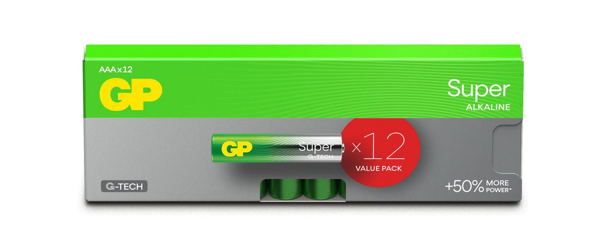 GP SUPER ALKALINE AAA/LR03 151433