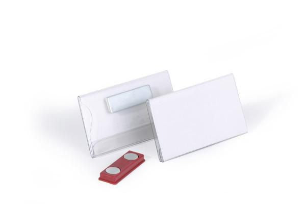 Durable Magnetic Badge 40X75Mm 811619