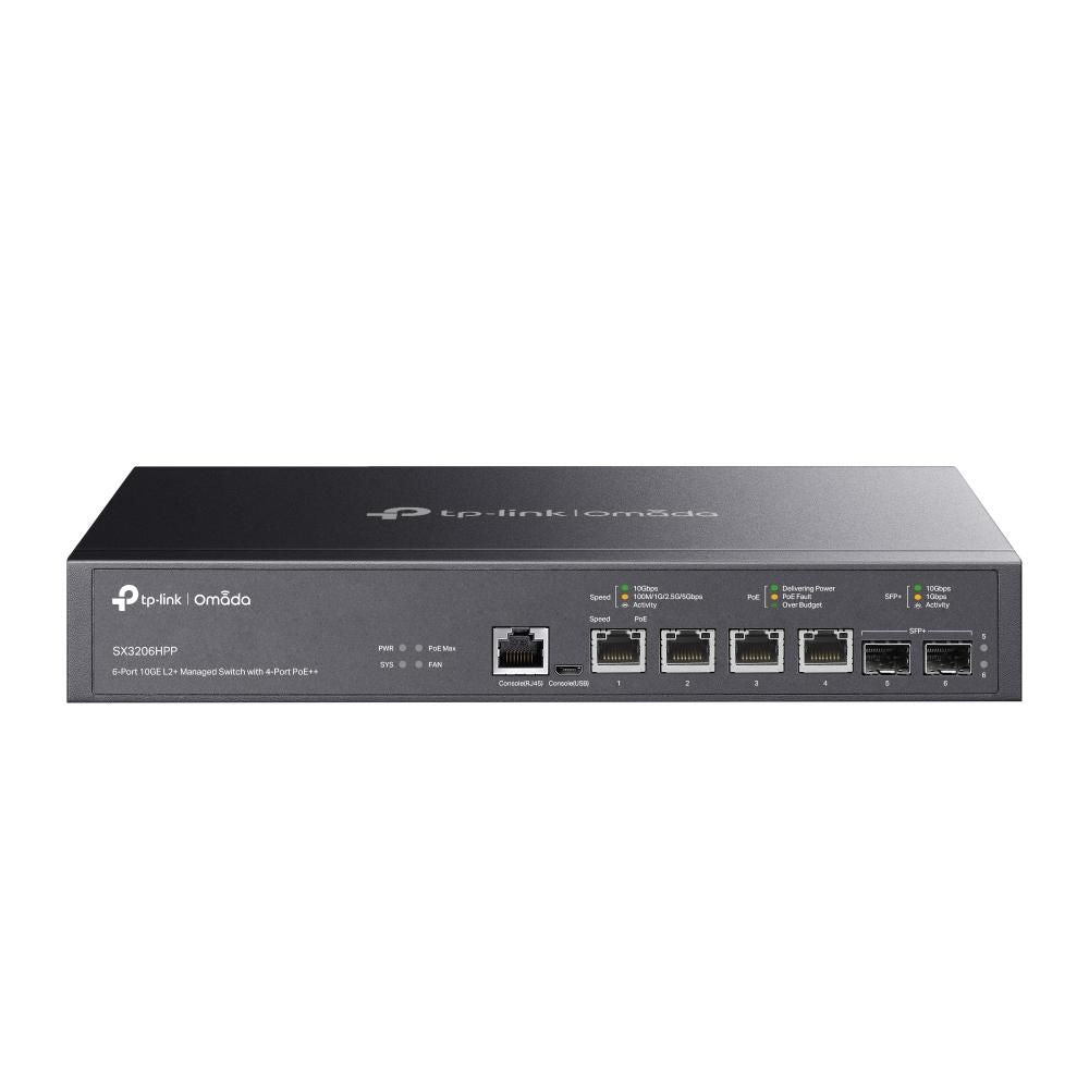 Omada 6-Port 10Ge L2+ Managed SX3206HPP