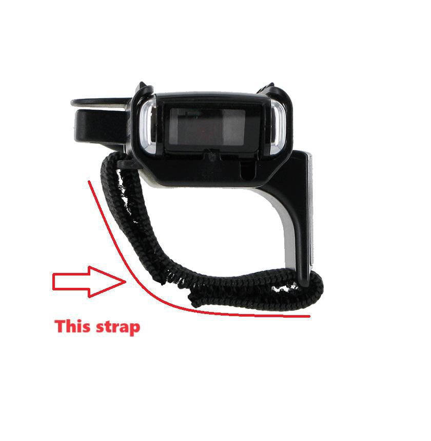 Opticon Ring scanner velcro strap 14479