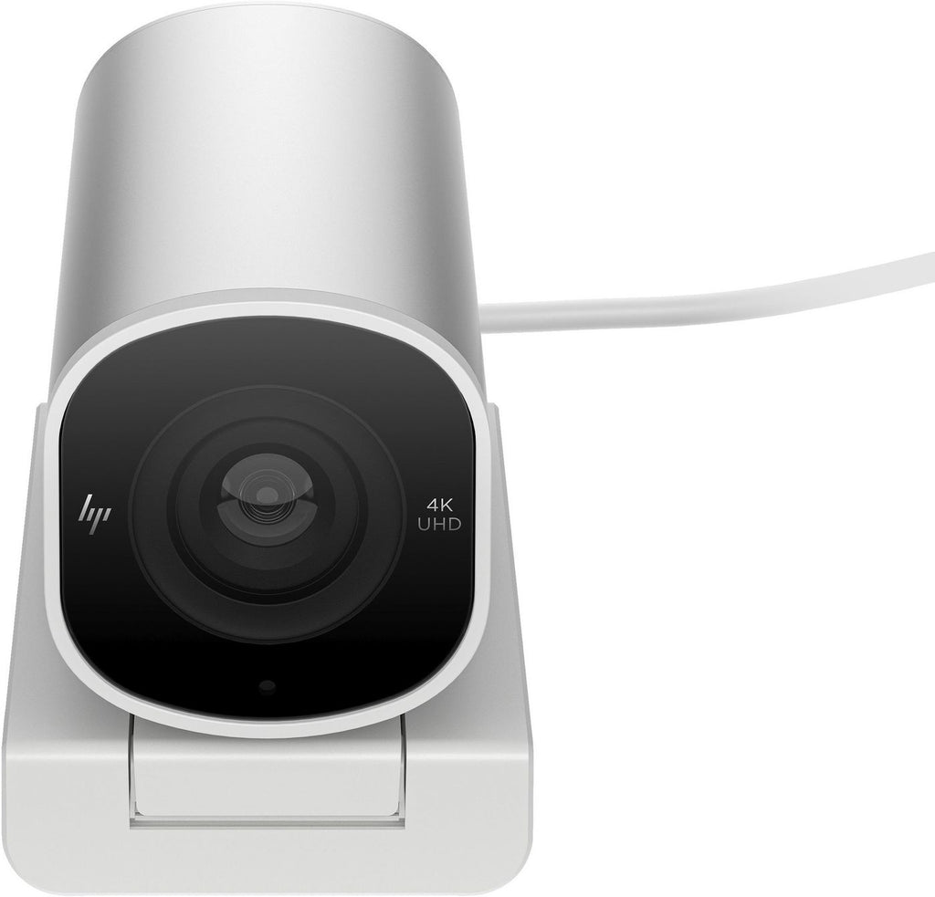 HP 960 4K Streaming Webcam cámara web 8 MP 3840 x 2160 Pixeles USB Plata