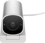 HP 960 4K Streaming Webcam cámara web 8 MP 3840 x 2160 Pixeles USB Plata