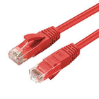 Microconnect UTP515R cable de red Rojo 15 m Cat5e U/UTP (UTP) Alrededor