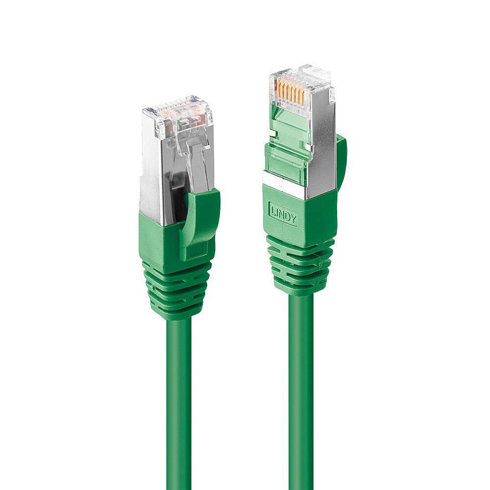 Lindy 47683 cable de red Verde 10 m Cat6a S/FTP (S-STP) Alrededor