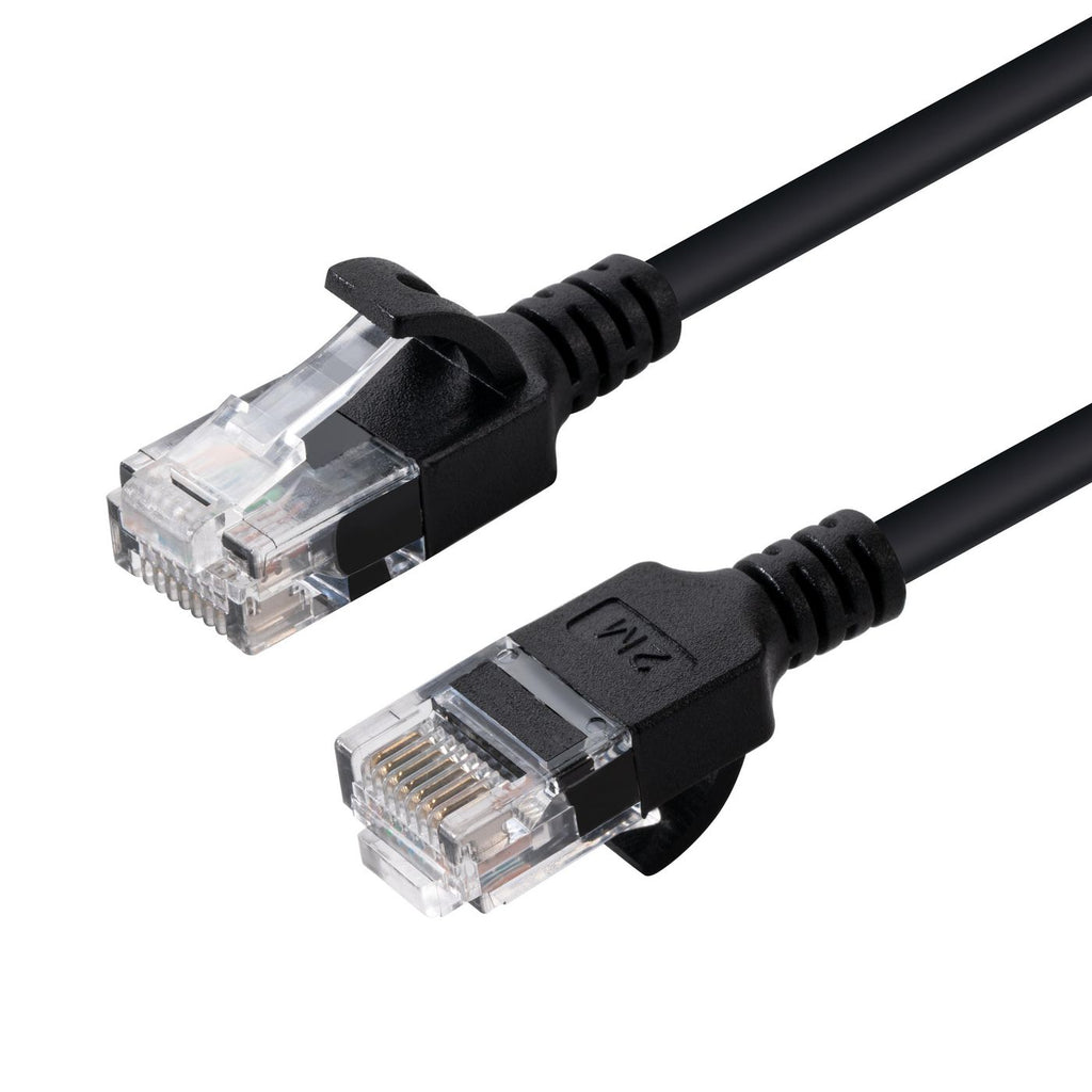 Microconnect V-UTP60025S-SLIM cable de red Negro 0,25 m Cat6 U/UTP (UTP)