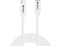 Sandberg 136-55 cable USB USB 3.2 Gen 2 (3.1 Gen 2) 200 m USB C 10 Gbit/s 100 W Blanco