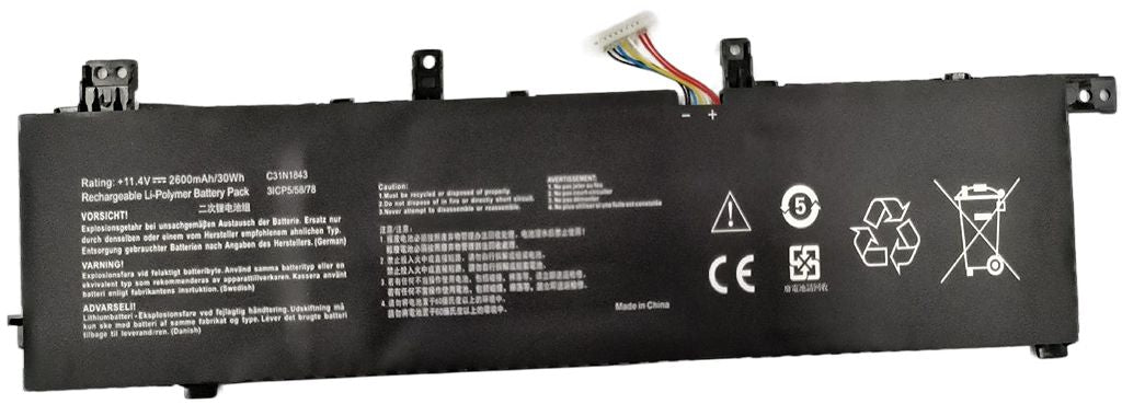 CoreParts MBXAS-BA0231 refacción para laptop Batería