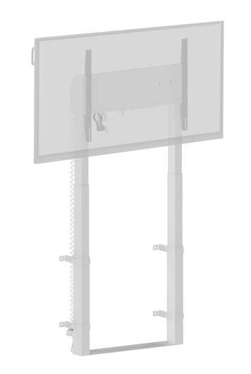 iiyama MD-WLIFT2031-W1 soporte para monitor 2,67 m (105") Piso Blanco