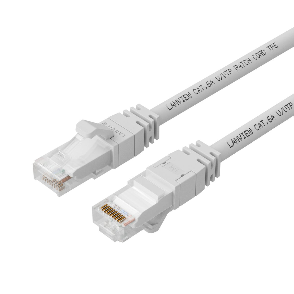 Lanview LV-UTP6A005W cable de red Blanco 0,5 m Cat6a U/UTP (UTP)