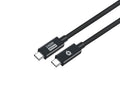 Conceptronic ETTA04B20 cable USB USB4 Gen 3x2 2 m USB C 40 Gbit/s 240 W Negro