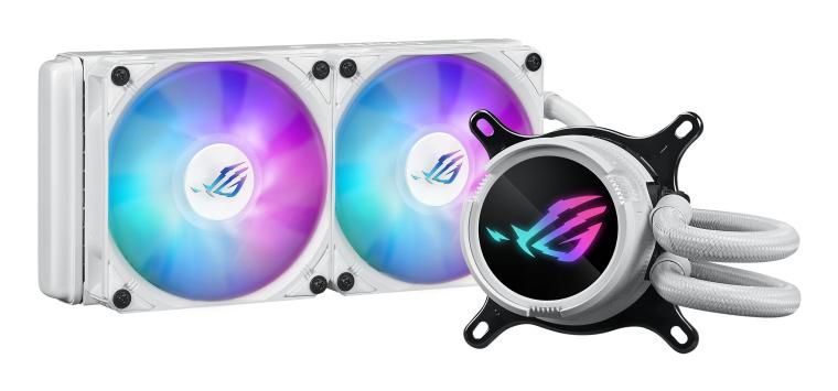ASUS ROG Strix LC III 240 ARGB White Edition Procesador Sistema de refrigeración líquida todo en uno 12 cm Blanco