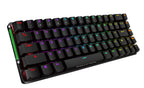 ASUS ROG Falchion teclado Juego RF inalámbrica + USB AZERTY Francés Negro